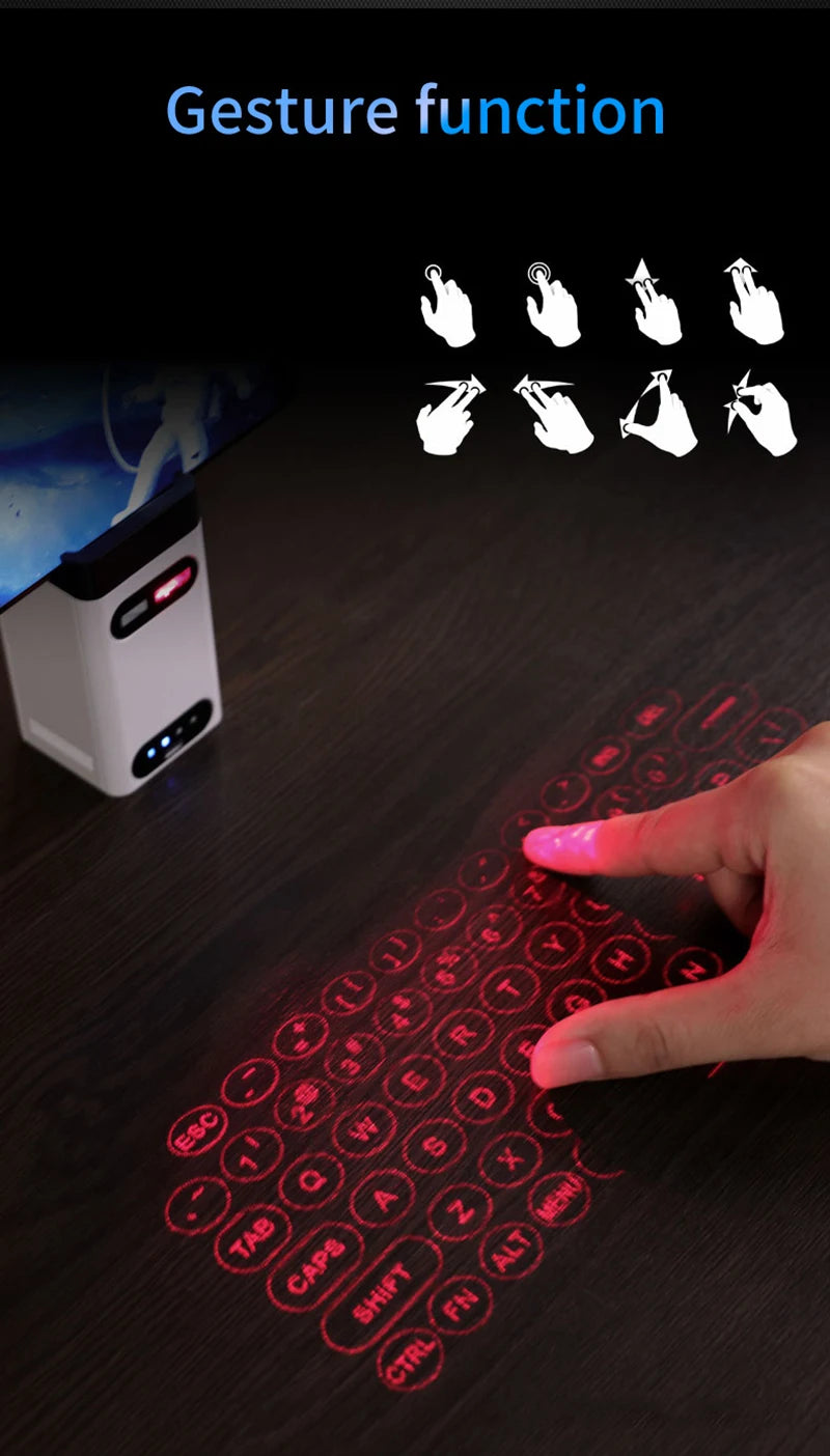 Bluetooth Virtual Laser Keyboard