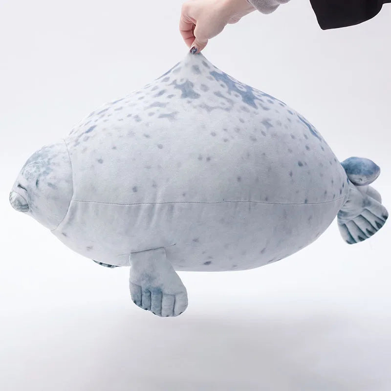 Lifelike Stuffed Seal Toy