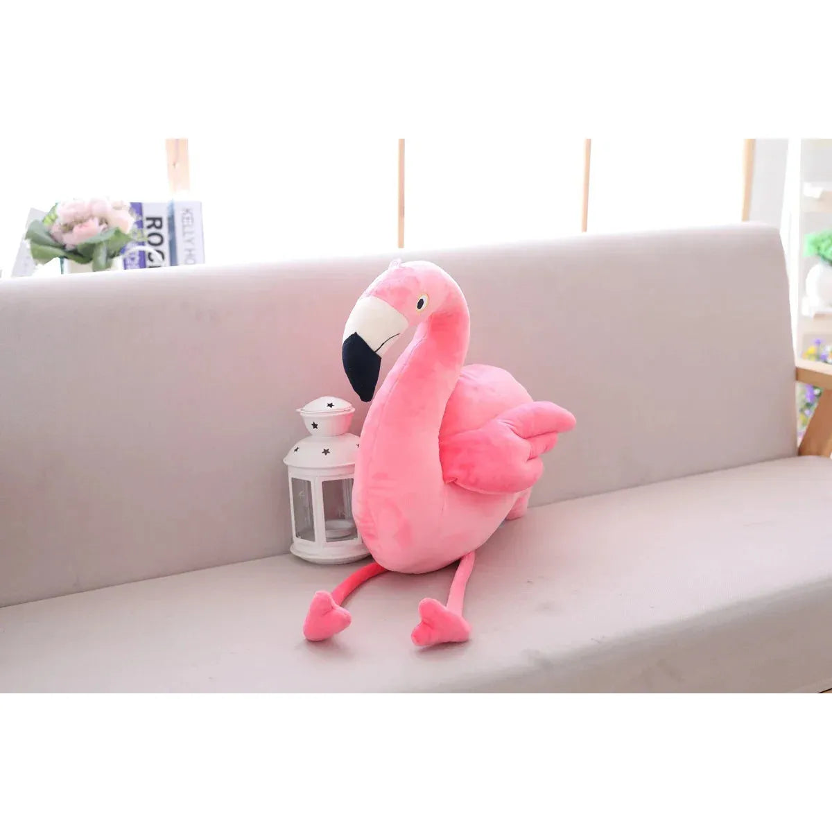 Realistic Flamingo Plush Toy