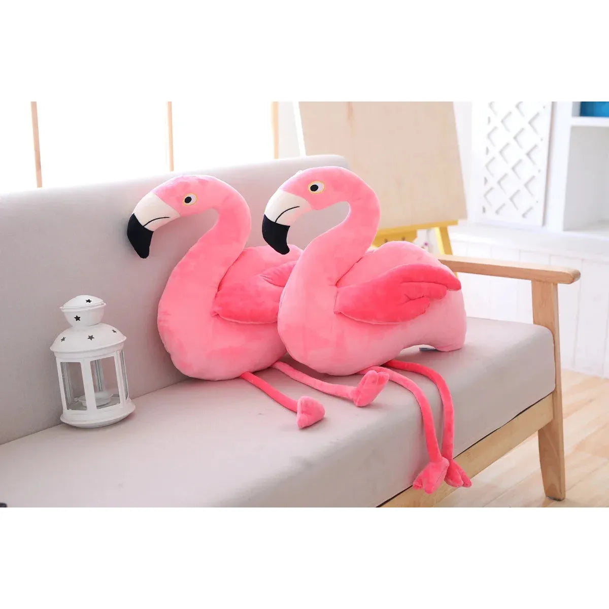 Realistic Flamingo Plush Toy