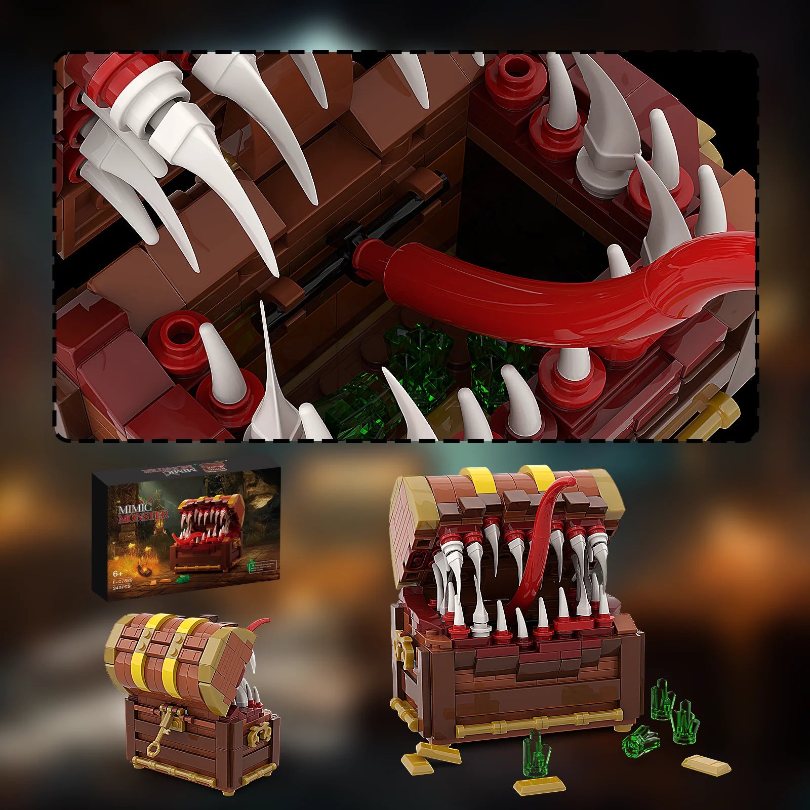 Treasure Chest Monster Set
