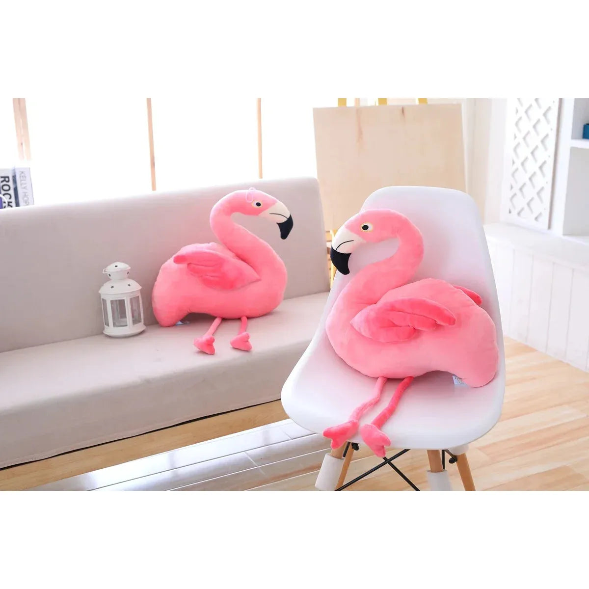 Realistic Flamingo Plush Toy