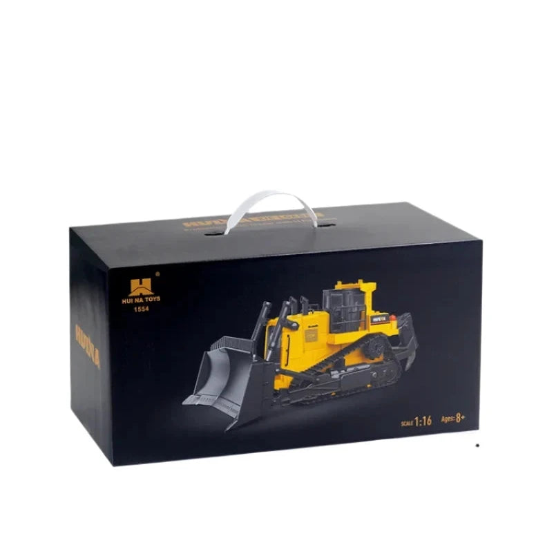 Huina Alloy Metal Radio Controlled Bulldozer