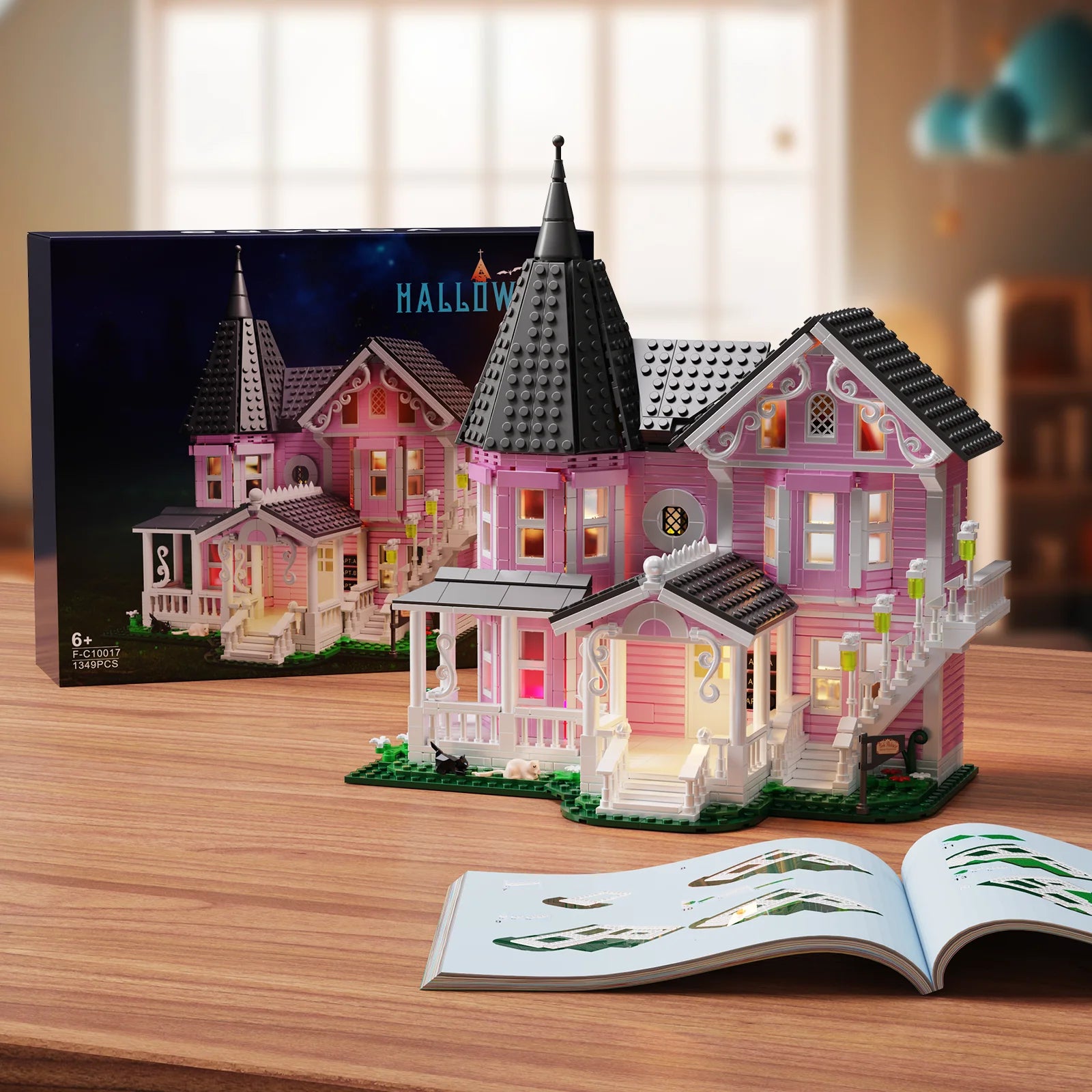 Coraline Pink Palace Block Set