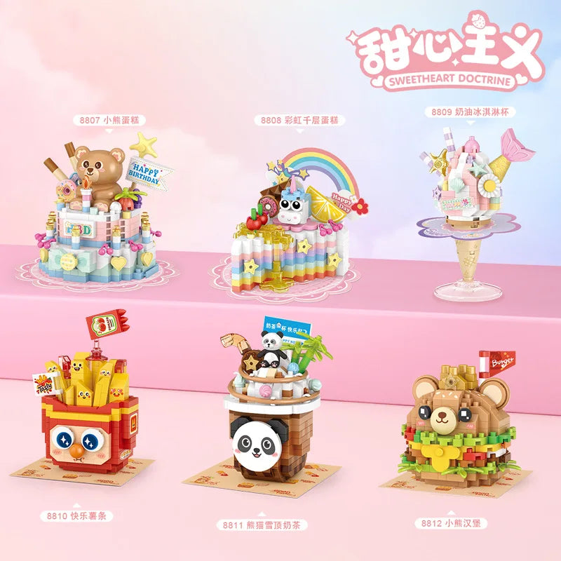 Creative Dessert Electrical Mini Particles