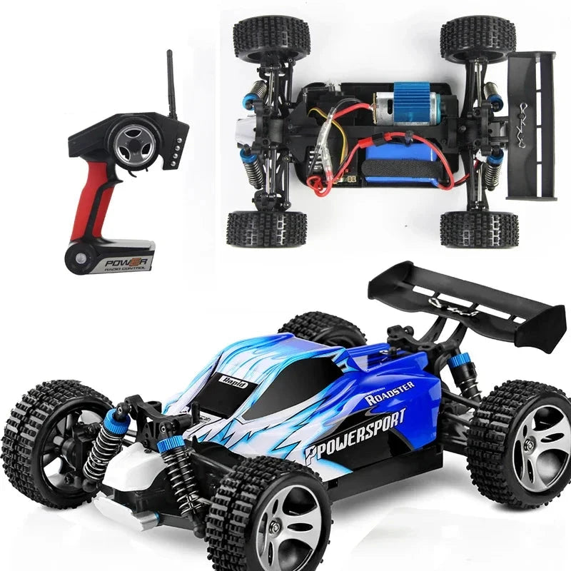 1/18 Masher Top-Speed RC Car (Up to 43 Miles per Hour).