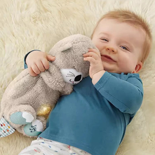 Breathing Baby Otter Plushie