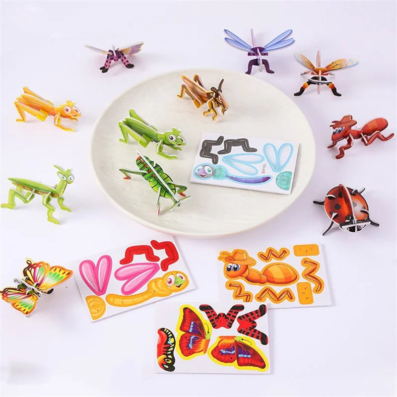 3D Jurassic Dinosaur Paper Puzzle