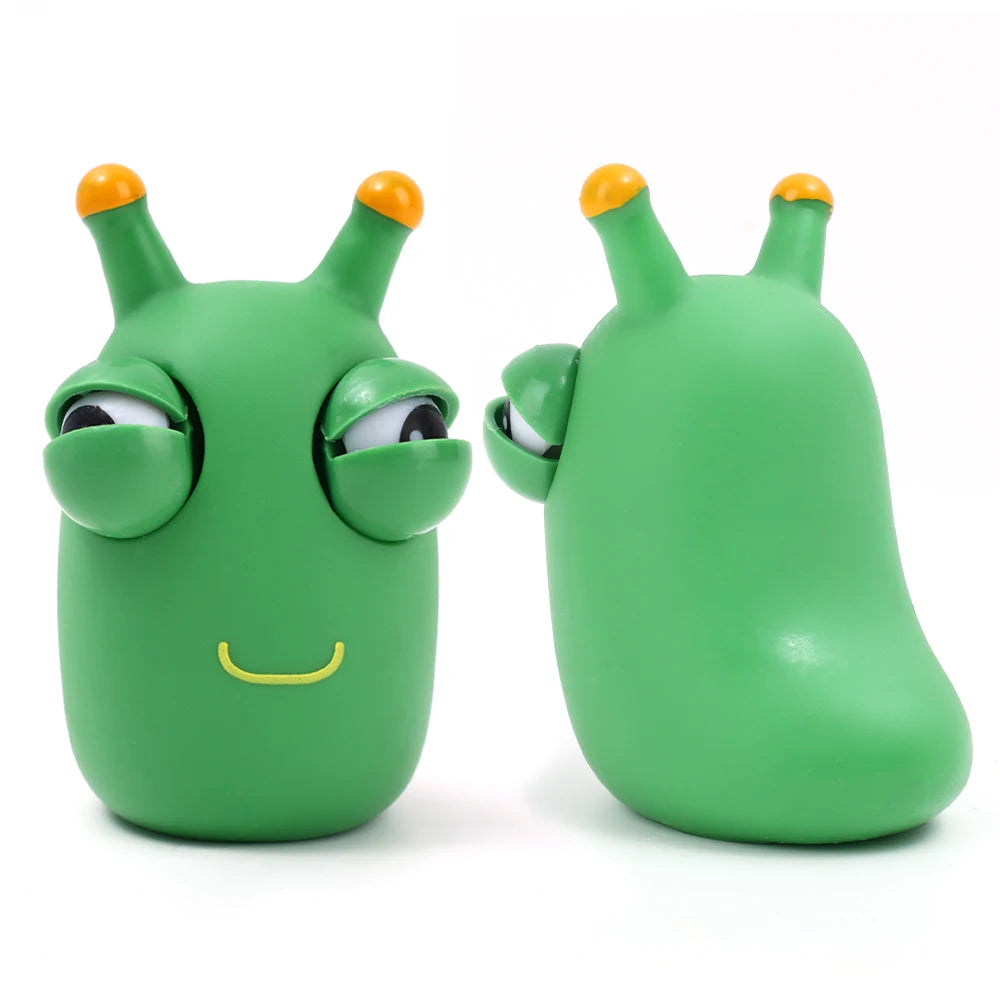 Green Stress Relief Caterpillar Toy