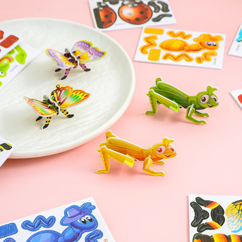 3D Jurassic Dinosaur Paper Puzzle