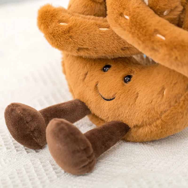 Cute Plush Toy - Toast Bread Pretzel Croissant Baguette