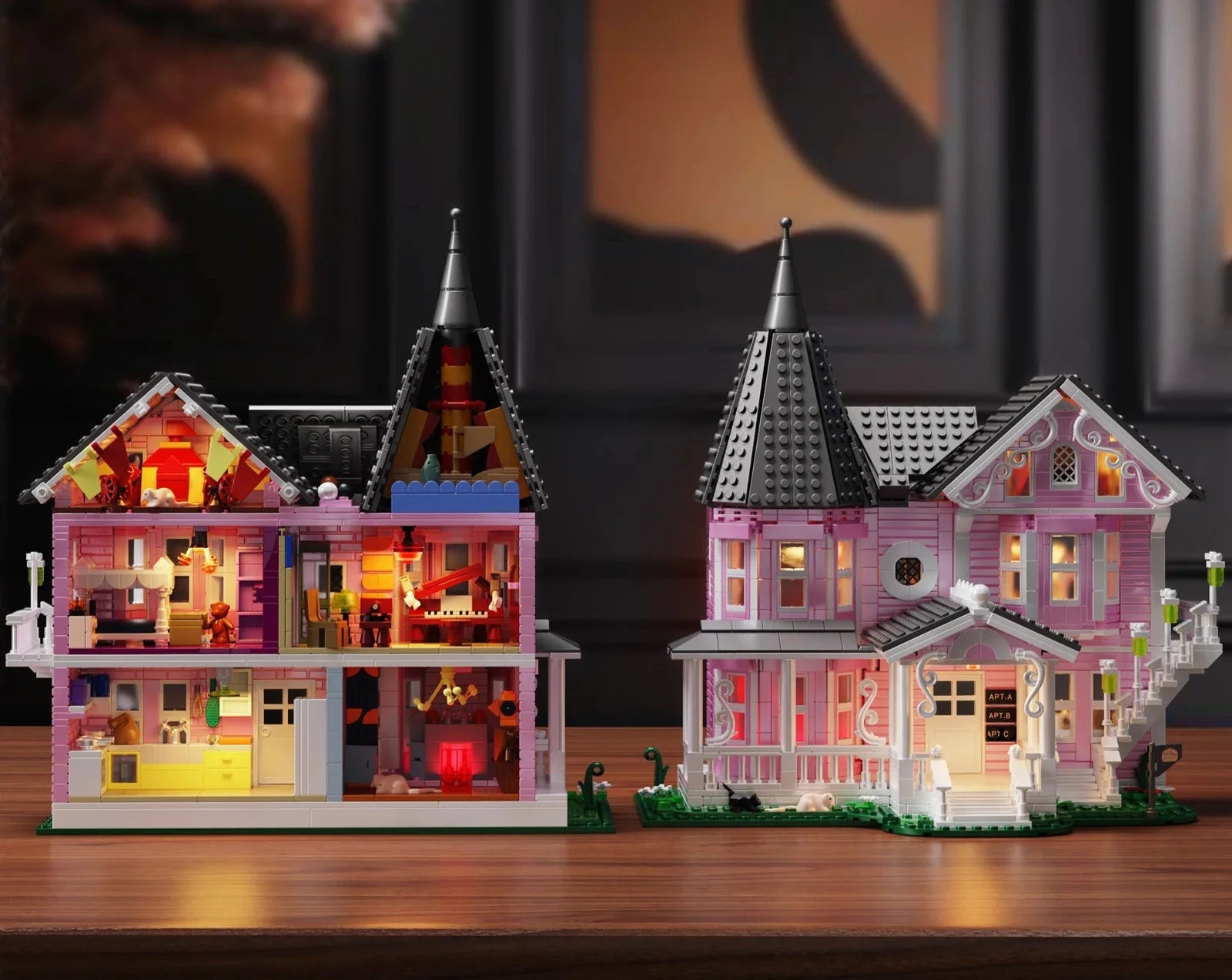 Coraline Pink Palace Block Set