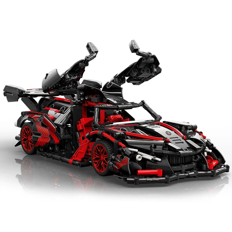 Super Car Building Block Models