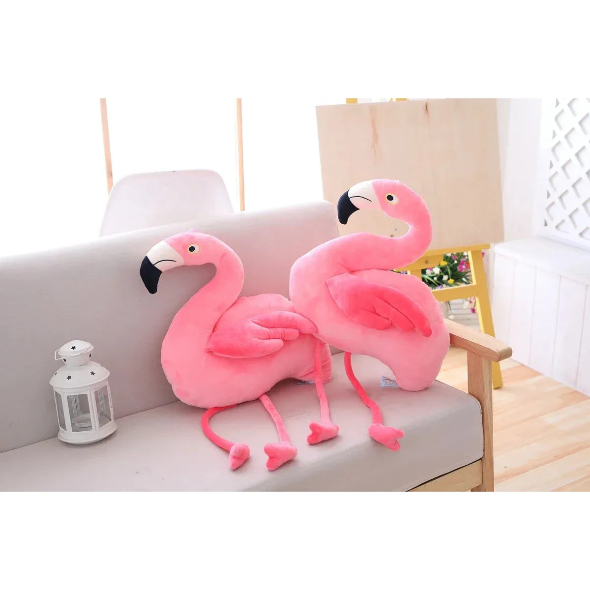 Realistic Flamingo Plush Toy