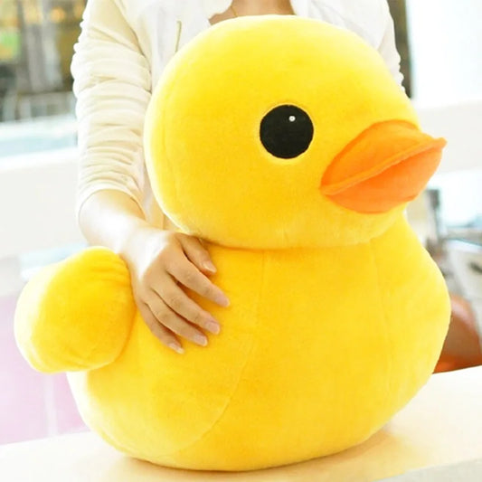 Kawaii Big Stuffed Yellow Duck Toy