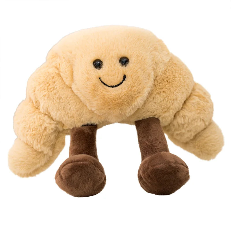 Cute Plush Toy - Toast Bread Pretzel Croissant Baguette