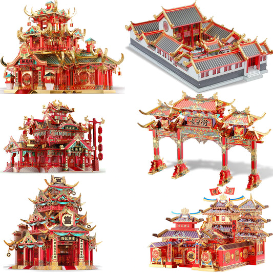 Chinese Architecture 3D Metal Puzzle