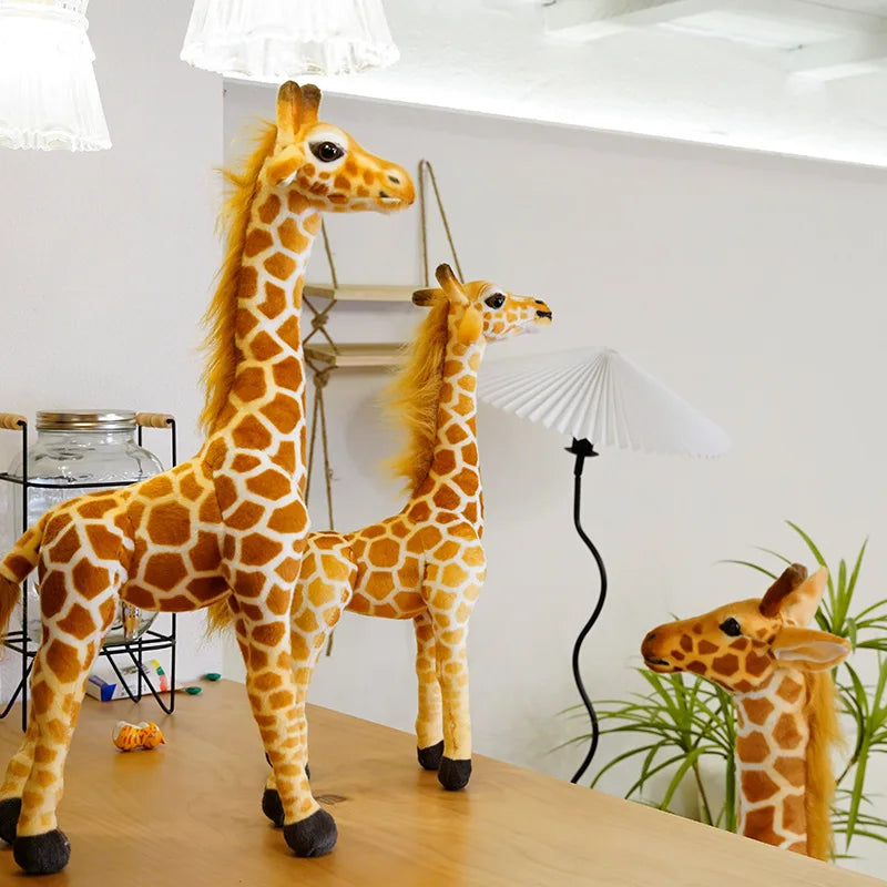 Giant Realistic Giraffe Plush Toy