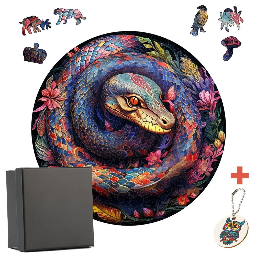 3D Snake Puzzle