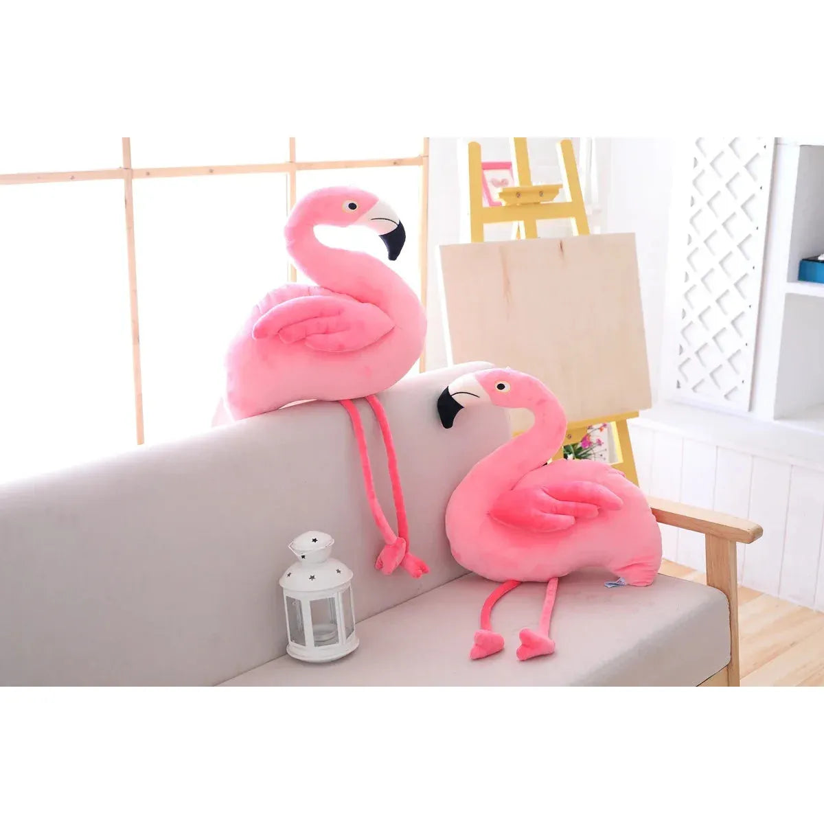 Realistic Flamingo Plush Toy