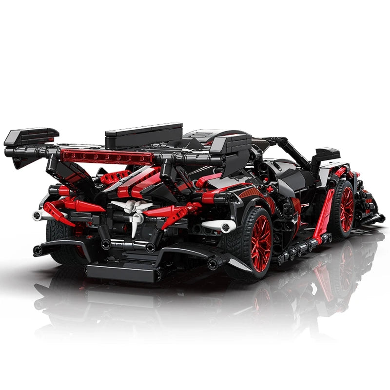 Super Car Building Block Models
