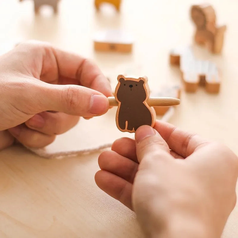 Animal Threading Toys