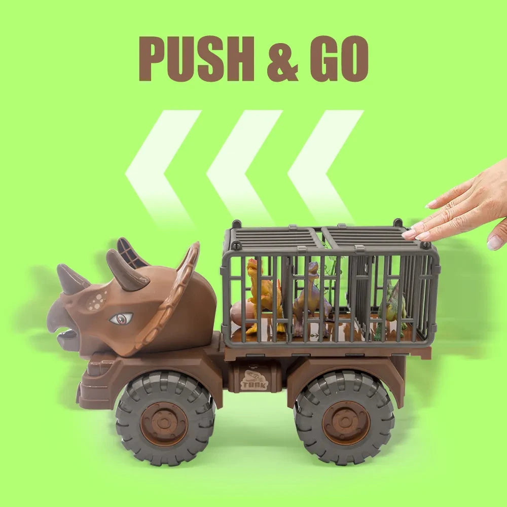Transport Dinosaur Car Truck