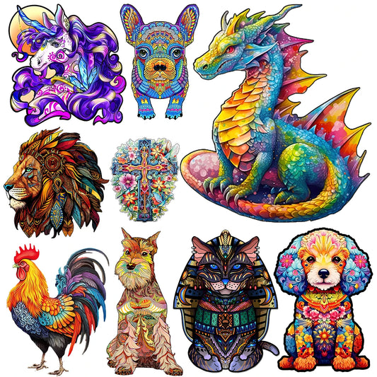 Wooden Jigsaw Animal Puzzle