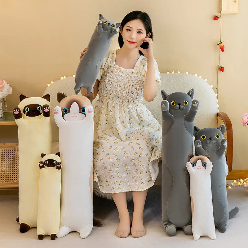 Soft Long Cat Pillow