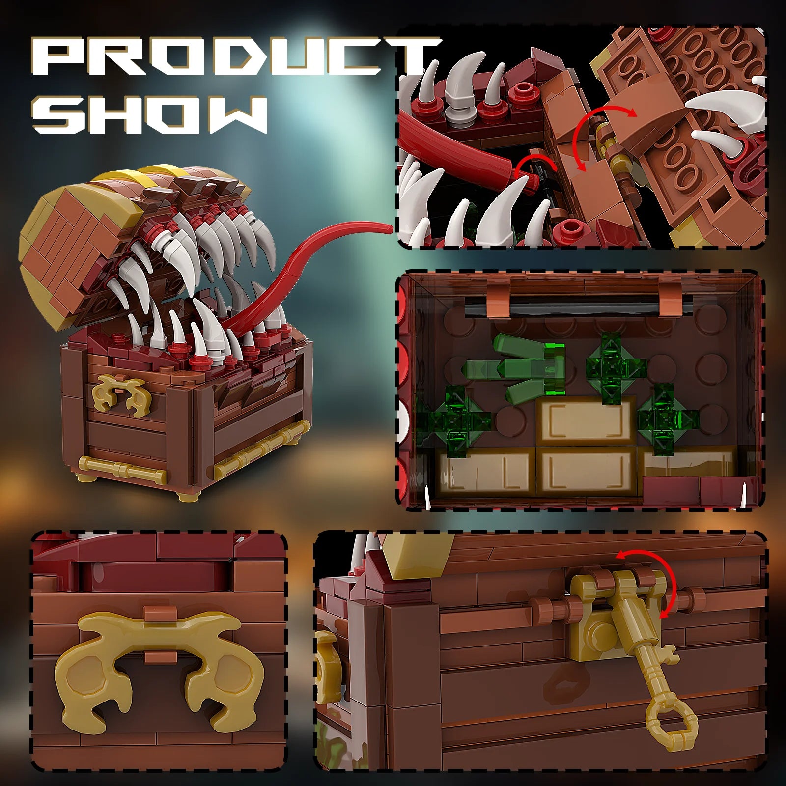 Treasure Chest Monster Set