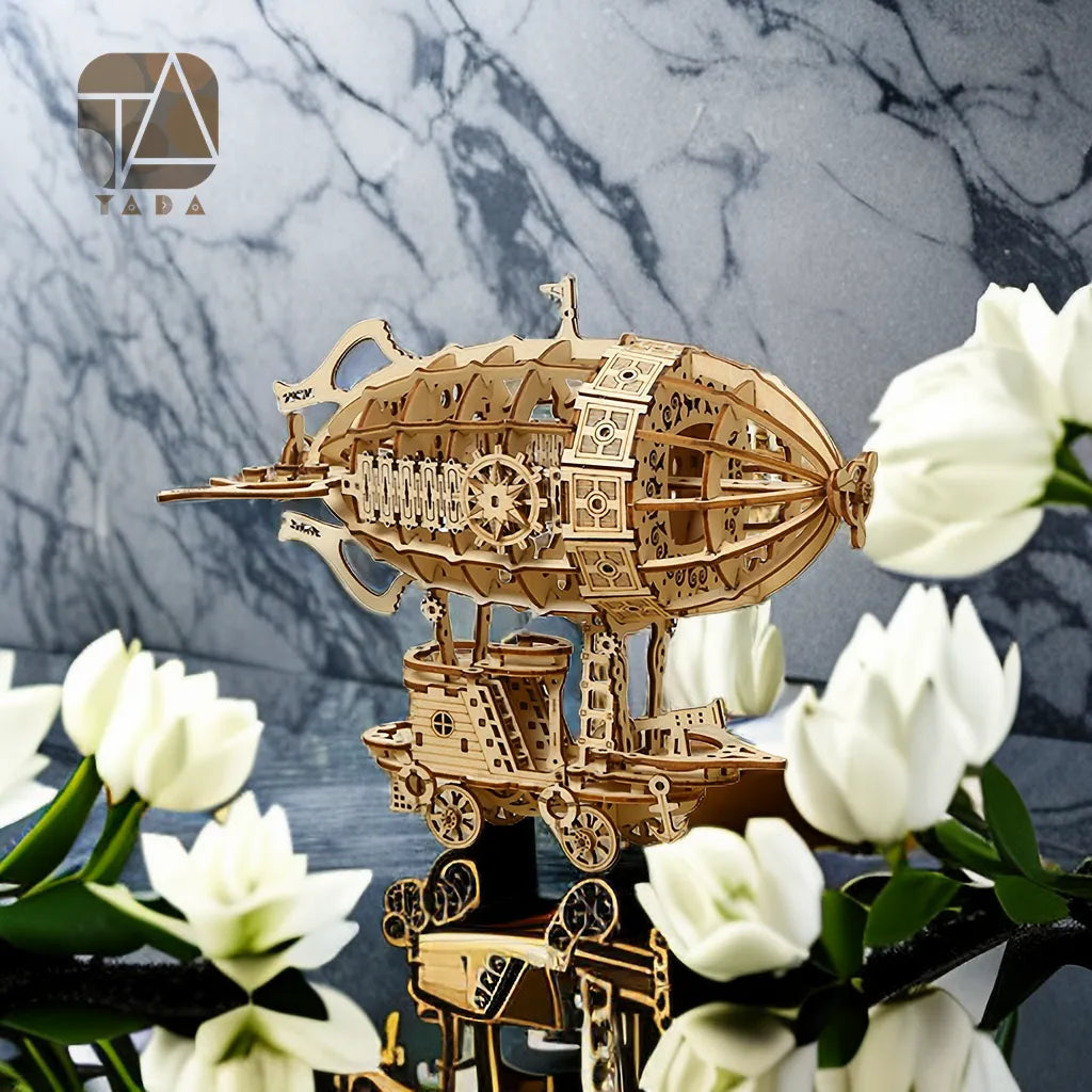 DIY 3D Creative Airship Model