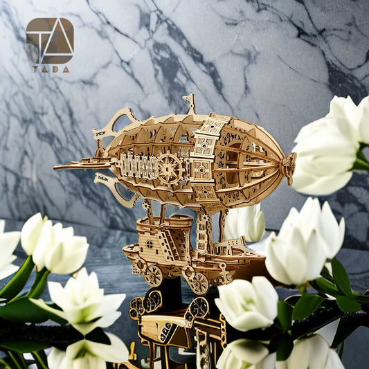 DIY 3D Creative Airship Model