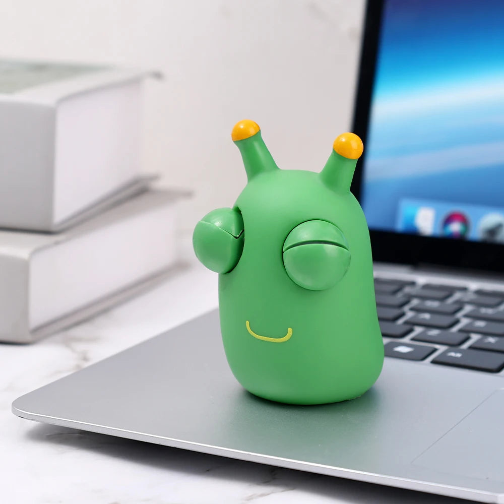 Green Stress Relief Caterpillar Toy