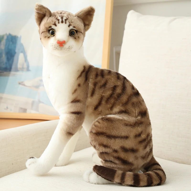 Realistic Siamese Cat Toy