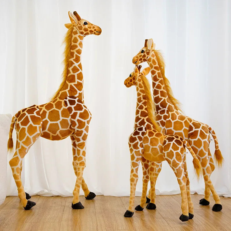 Giant Realistic Giraffe Plush Toy