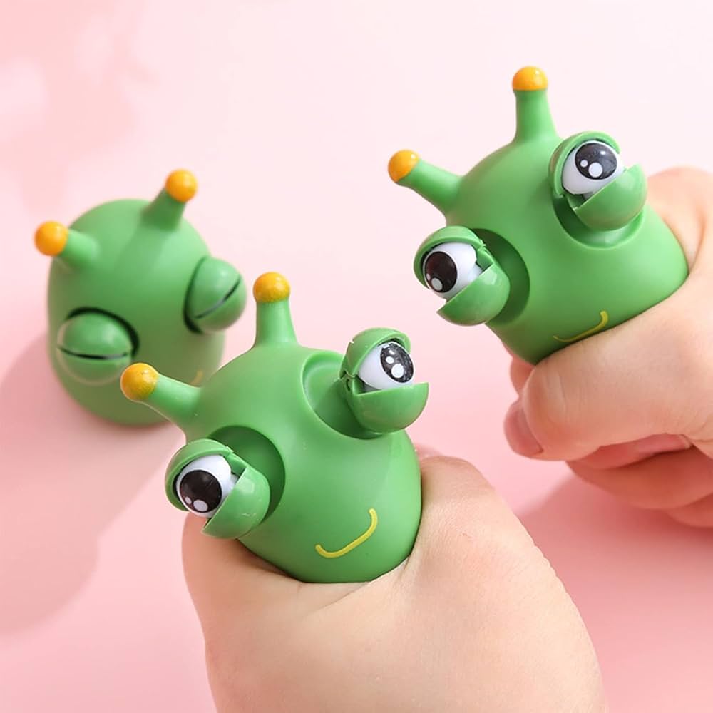 Green Stress Relief Caterpillar Toy